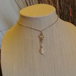 Silver Beaded Necklace